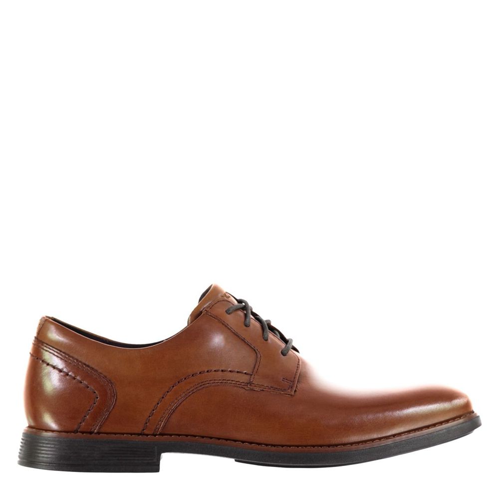 Pantofi Oxford Barbati Rockport Plain Toe Maro - Romania 2673-QAPFN